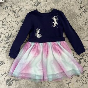 ✖️SOLD✖️ Frozen Elsa Anna Tulle Sweater Dress